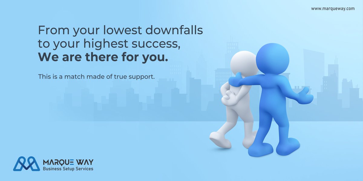 marquewaygroup's tweet photo. MarqueWay wants to be with you throughout your entire business endeavour. Just like a marriage, this is a promise of a business lifetime, to support you whenever you need us and whatever stage you are at.
#Marqueway #Uae #BusinessSetup #BusinessLicense #MarqueWayBusinessSetup https://t.co/IRJnODyoZF