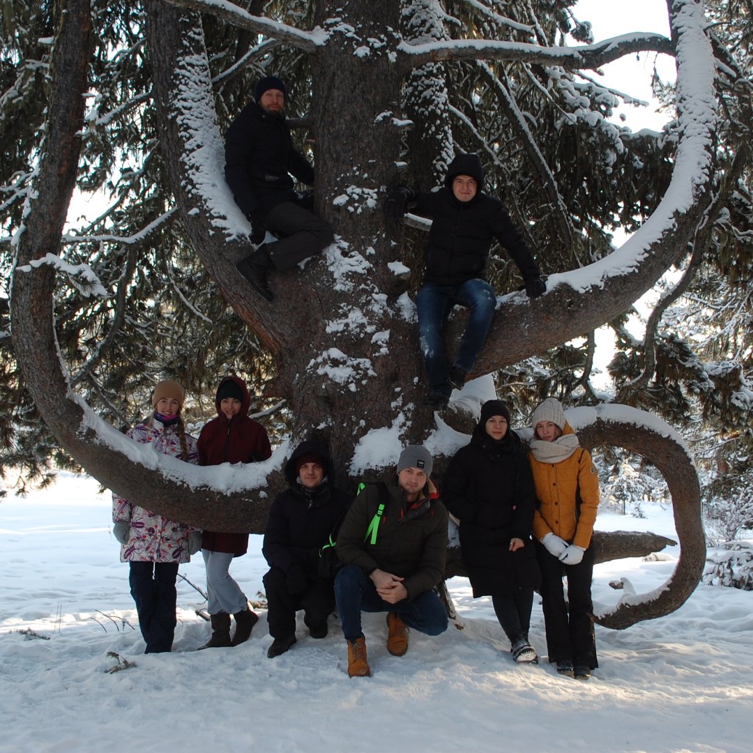 ADN_DS's tweet image. Решили не ждать конца декабря и уже провели новогодний корпоратив в Горном Алтае.

Обычно туристы отдыхают на отрезке вдоль реки Катунь между озером Ая и Чемалом, и мы тоже раньше не ездили дальше Чемальской ГЭС. Но на этот раз мы выбрали место отдалённее — Семинский перевал.