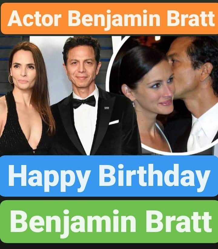 Happy Birthday 
Benjamin Bratt  