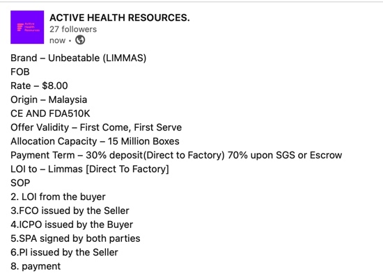 ResourcesActive's tweet image. #unbeatable #Limmas #CE&amp;amp;FDA #NitrileGloves
Direct From Factory In Malaysia.
