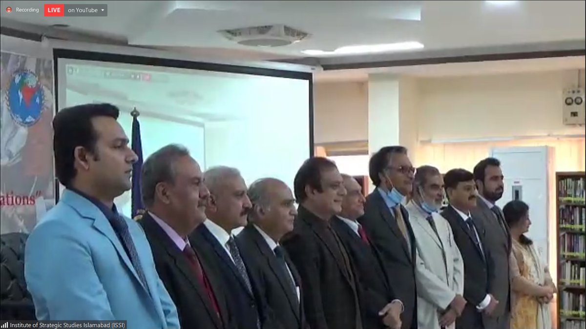 PAK ISI & PAK army currently doing a LIVE webinar in Zoom on How to target RSS, HINDUTVA & HindusTitled : "Understanding Hindutva Mindset & Indian Hegemonic Aspirations"A screen grab of the participants in the webinar