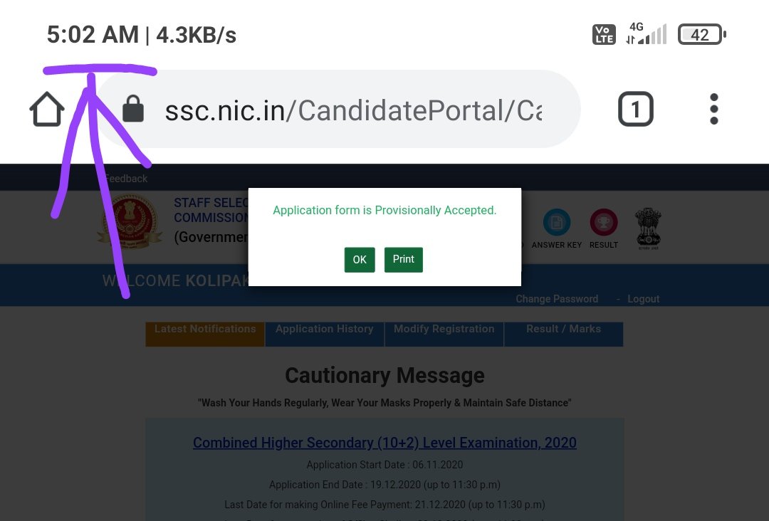 iamKolipaka's tweet image. Finally Done around 5 AM.😪 #Ssc_extend_chsl_application_date #Ssc_chsl_server_fix_it #sscchsl #ssc_fix_server_problem #ssc_chsl