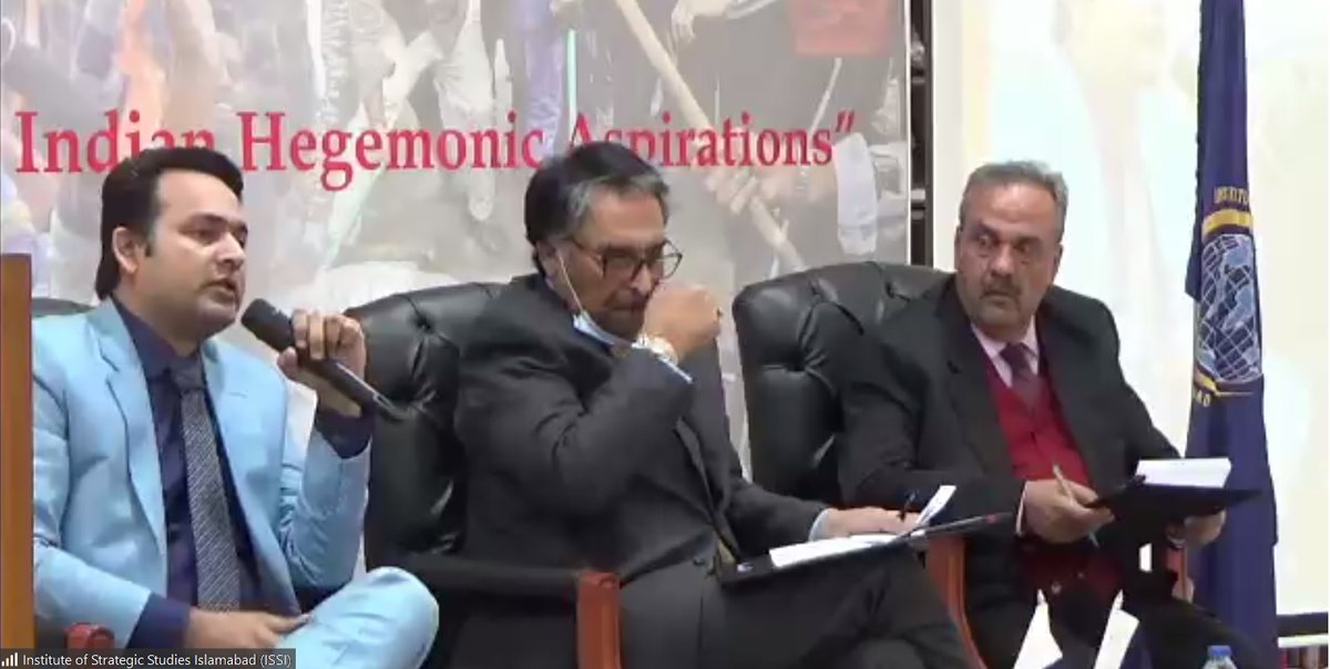 PAK ISI & PAK army currently doing a LIVE webinar in Zoom on How to target RSS, HINDUTVA & HindusTitled : "Understanding Hindutva Mindset & Indian Hegemonic Aspirations"A screen grab of the participants in the webinar