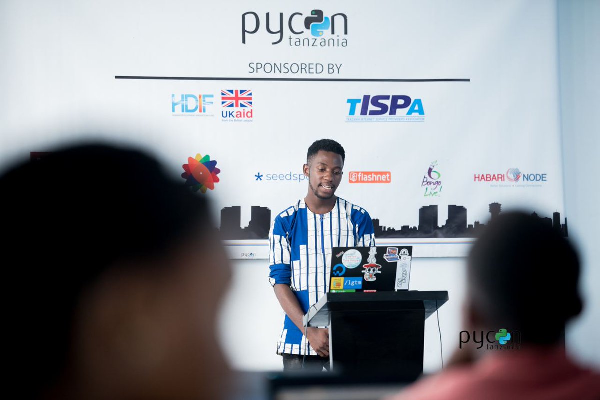 Thank you <a href="/j_kalebu/">kalebu Gwalugano</a> for speaking  <a href="/PyconTanzania/">Python 🇹🇿 Conference</a> 2020 about the application of #Python in the IoT and Embedded Devices domain #Python #DeepLearning  #PythonTanzania2020 #InnovateTZ