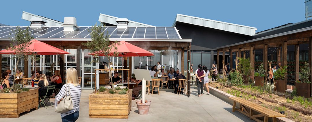 SustainVic's tweet photo. Premier's Sustainability Awards finalist, Burwood Brickworks boasts a 6-Star Green Star Design rating, with 100% renewable energy, repurposed rainwater, 99% of construction waste diverted from landfill, and a 2500m2 rooftop urban farm 👨🏻‍🌾

Read more » https://t.co/QV3yXbhDJS https://t.co/bz3DEUpmRr