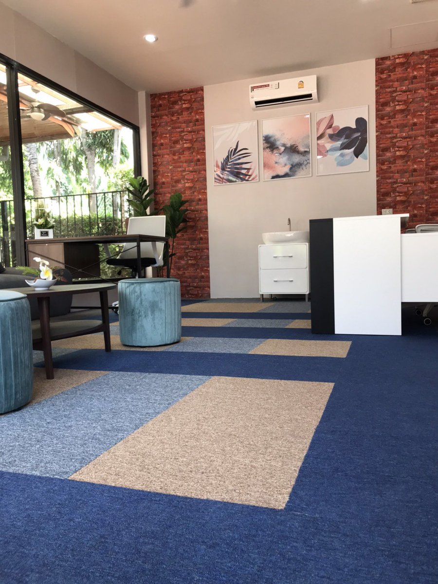 ukcontractfloor's tweet photo. New installation in our Virtue carpet tiles, with something of a different design https://t.co/W4twdjAGHU