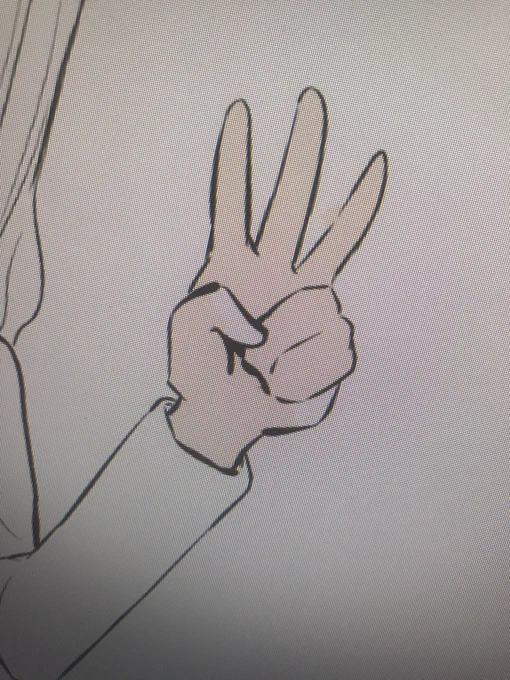 あれ……? 指が6本ある…w