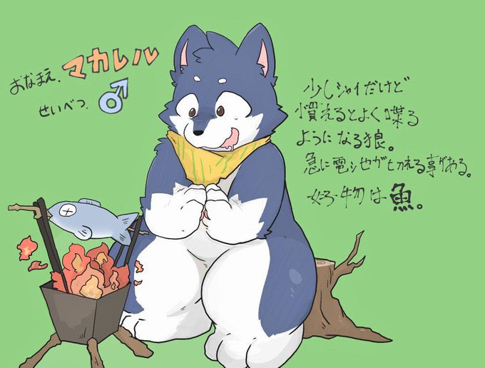 Macarel727's tweet image. ジャ〜ン！ついに森から出ることにしました。マカレルです٩( &apos;ω&apos; )و
犬工房(@Doggy_Studio)さんにお手伝いしてもらいました！よろしくどうぞ（╹◡╹）
design by @tinntira 
photo by @wafu_wahu