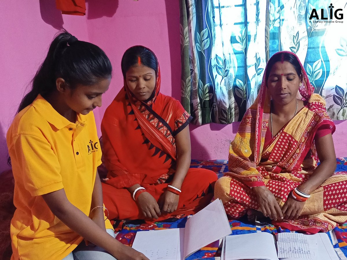 AligSociety's tweet photo. We through our government student volunteers reach out to the adults in the community, who have been deprived of education. The effort is to make the identified adults #functionallyliterate.
P.S. Induction session with the parents about #ALIGAdultLiteracyProgram in #Jharkhand https://t.co/c3j4OhQQVn