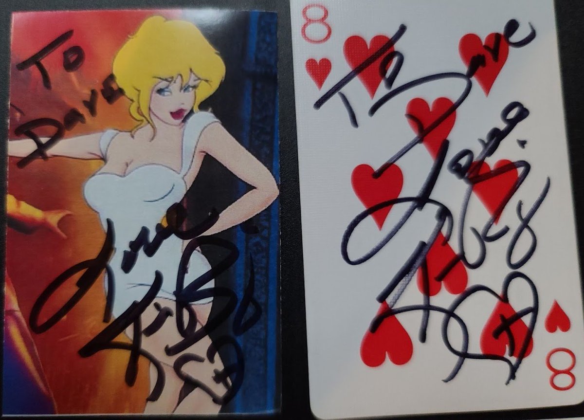 DaveMitchner's tweet photo. I'm still amazed at this autograph success, especially since Basinger sent me the photo of Holly Wood herself.
#TTM #autographing #goodnews https://t.co/oeCTfGJxk8