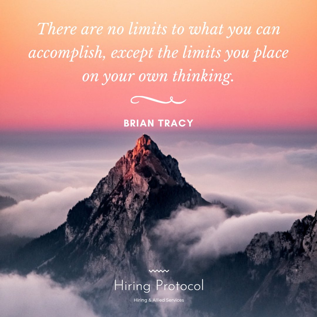 HiringProtocol's tweet image. There is no limit to what you can accomplish if you have a strong mindset, faith in yourself, and the determination to hold it through. Push your mind and see how limitless you truly are.

#hiringprotocol #wednesdaymotivation #midweekvibes #wednesdayvibes #midweekmotivation
