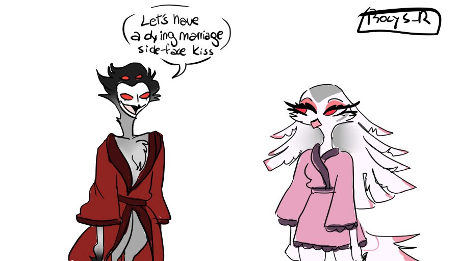 RosesandRocy's tweet photo. Jejdjejd, I maked a lazy comic sorry. At the end I was struggling to get this finish. Anyways. This is a reference to Family guy xd.
#comics #HelluvaBoss #Octavia #HellubaBossStolas #Memes #FamilyGuy #HelluvaBossStella #HazbinHotel #fanart https://t.co/NPGk2rRdf3