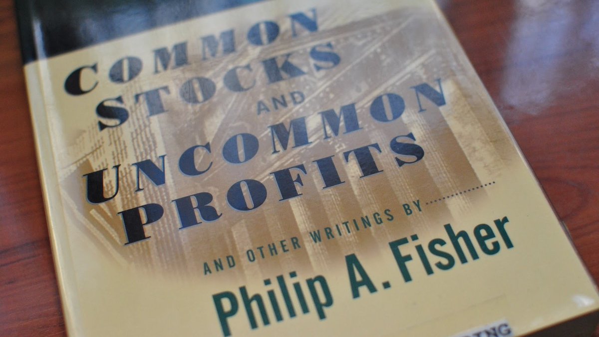 It's been more than 60 years since Philip Fisher wrote the investment classic in "Common Stocks & Uncommon Profits".The book is famous for the 15 questions which one must ask before investing in any company.THREAD