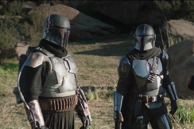 JoeyMulinaro's tweet photo. Not a much cooler combo of voices in one show than Temuera Morrison and Pedro Pascal https://t.co/8eyUk1Jsaq