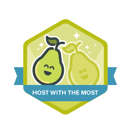 MrsLaky's tweet photo. Earned my Host with the Most &amp; Best Guest badges! LOVE the new co-teacher feature that was recently added. It makes collaboration SO much easier. Thank you @PearDeck for adding such an amazing feature! #teachtogether #boroimpact @nasdborough https://t.co/yBPEqvIF6V