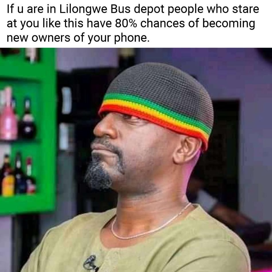 gaetanokagwa's tweet photo. There I am minding my business when..BOOM!  Now why you have to do me like this? 😊😁😂🤣 #Lilongwe https://t.co/7tRmXWm0d0