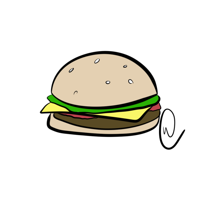 CutieDragoni's tweet photo. The First of some Pix you will see off and on from the ART OUT collab on 12/13 with https://t.co/ntSk1lhzpX 
This one is the 5 min Warm up Burger.
#art #collab #twitch #artists #burger #ARTOUT https://t.co/8q2syeqefu