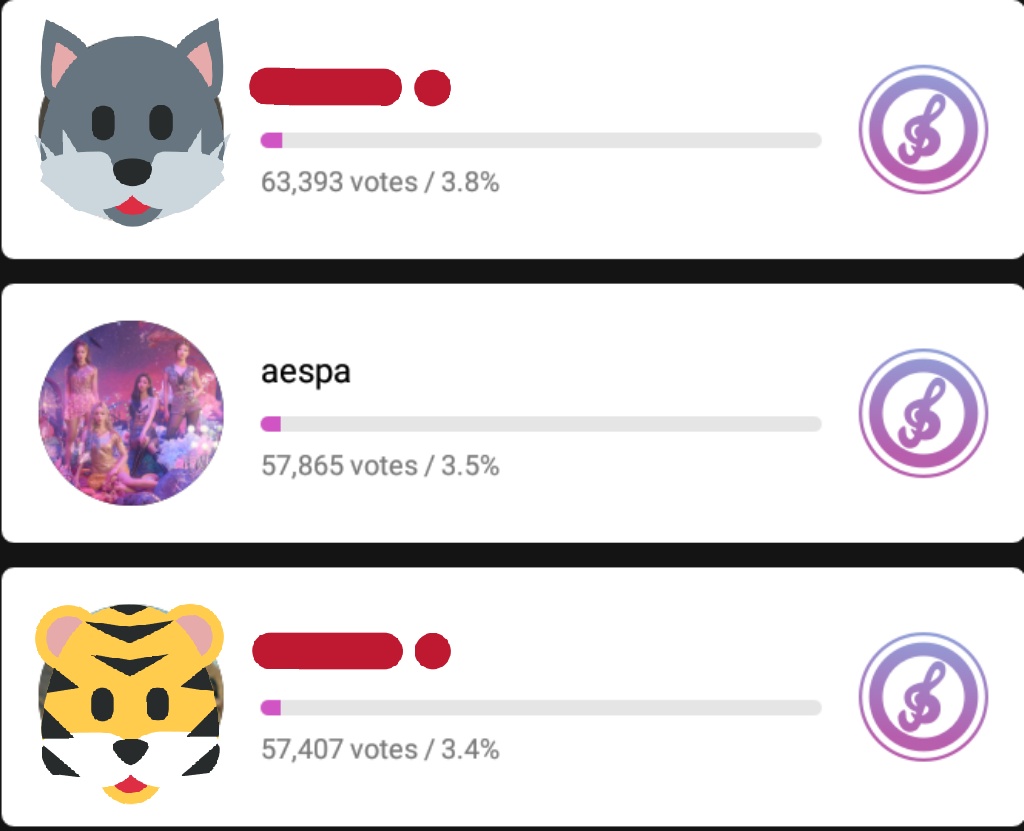 AespaJapan's tweet photo. MYs @aespa_official Gap on Female Mubeat Global Choice Awards（ROUND 2）は本当に危険です！ ADを見てチケットを集めましょう（1時間に5チケット）ランクを下げないでください！

🔗 https://t.co/wMwDmas48u https://t.co/flcjOiYCdA