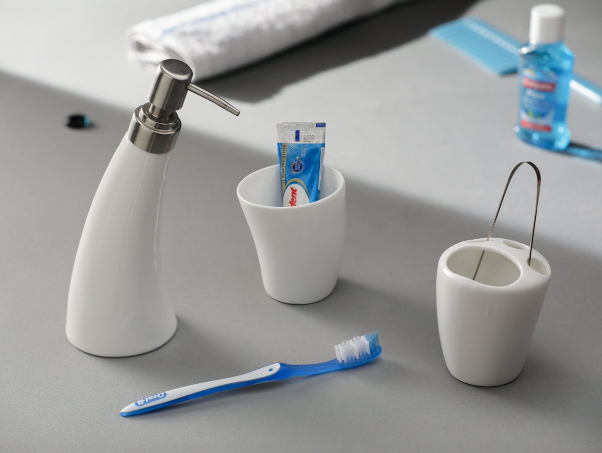 archandmedia's tweet photo. Product Photography

Product: Bath Accessories
Clicked by: @BhaveshKamboj

#bathaccessories #soapdispenser #toothbrushholder #toothpaste #toothbrush #tonguecleaner #towel #product #productpromotion #products #productphotography #productshoot #photography #photo #photographer https://t.co/L2LlktV5MH