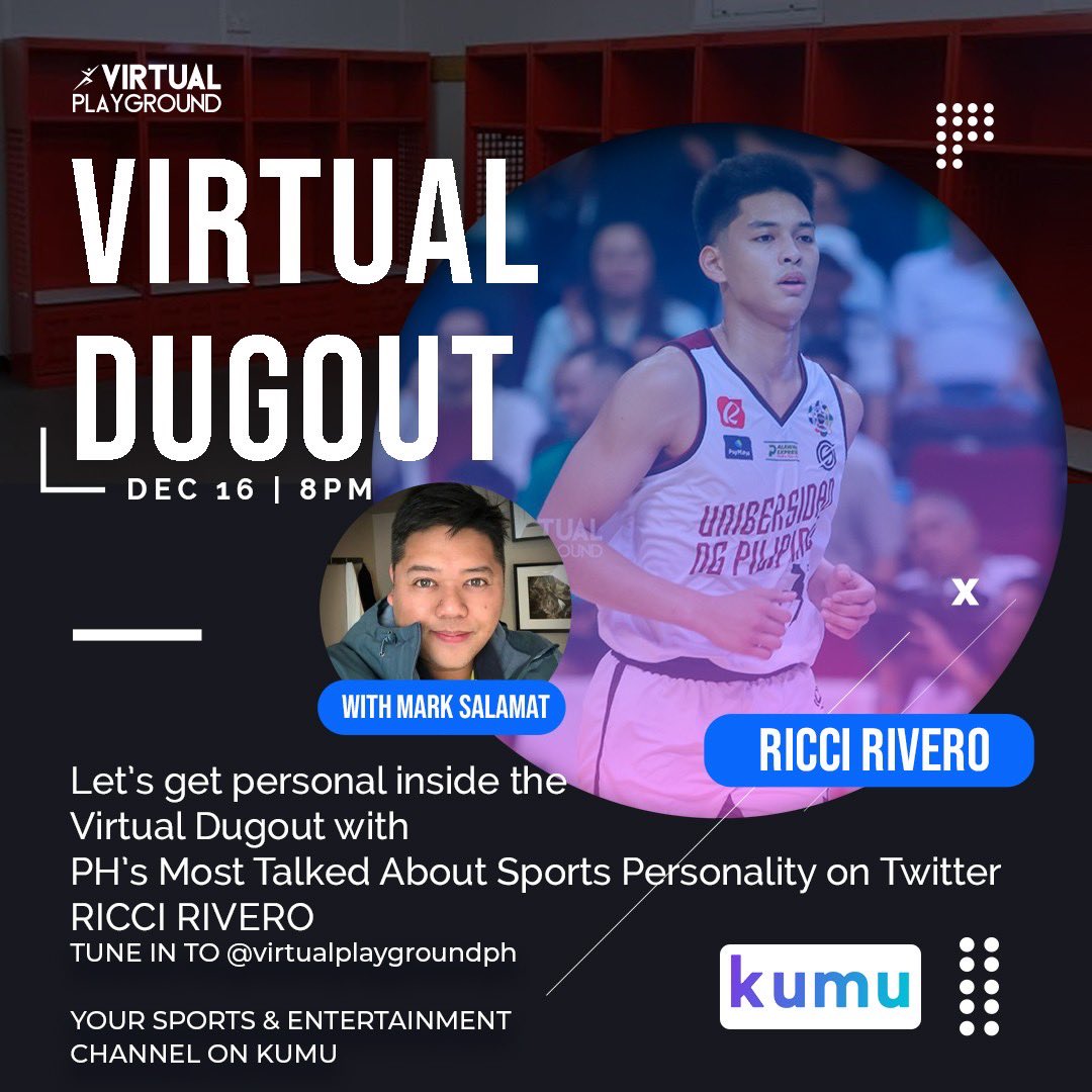 Tonight on @kumuPH 🙌🏼 @_ricciiirivero x @mark_salamat