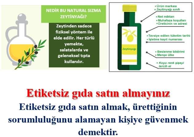 utkutopal's tweet photo. Etiketsiz gıda almayın.
Etiketsiz zeytinyağı, hiç almayın.
Aşağıdaki çizim, zeytinyağında etiketin nasıl olması gerektiğini anlatıyor.
Lütfen inceleyin.

#neyediğinizibilin https://t.co/lqGa54I1LJ