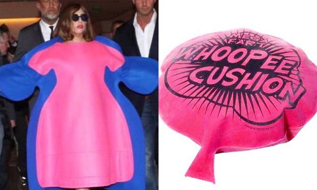 Here’s a thread of Lady Gaga resembling things. *don’t scroll past*