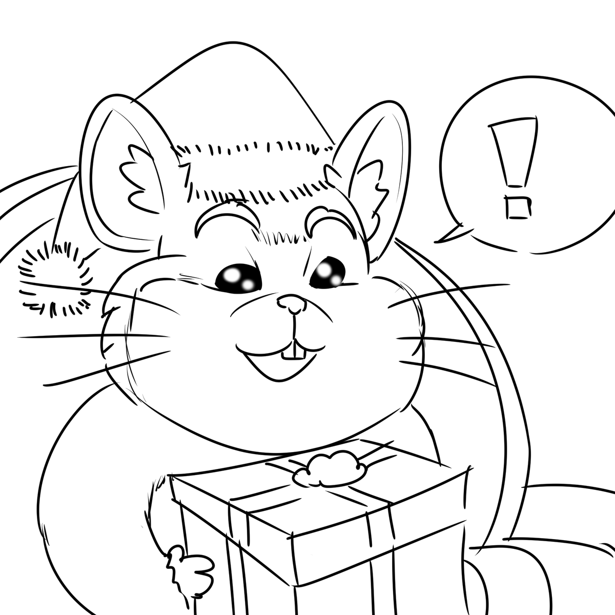 Day #104
Playing Overwatch with @sschan430 and @Dakisura was exactly what I needed after work, thank you you two ?
Here's a quick Hammond for making my night~
#DailyDoodle