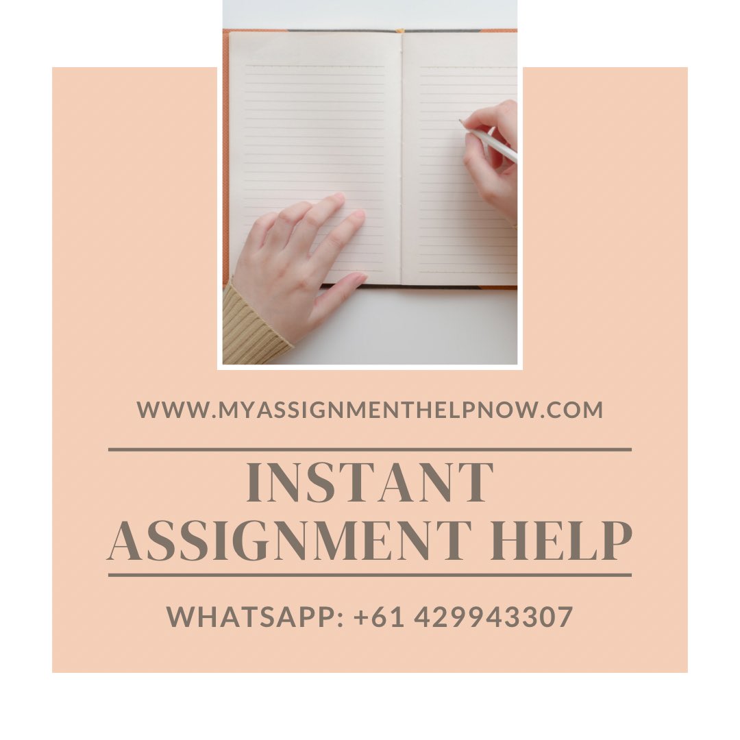 MAHN_AU's tweet image. Instant Assignment Help   

myassignmenthelpnow.com/assignment-hel…

#assignmentprovider #studentsinaustralia #educationaustralia #australiastudents #australiauniversity #australianuniversities #myassignmenthelpnow #assignmenthelp #assignmenthelper #assignmenthelpaustralia #assignmenthelpers