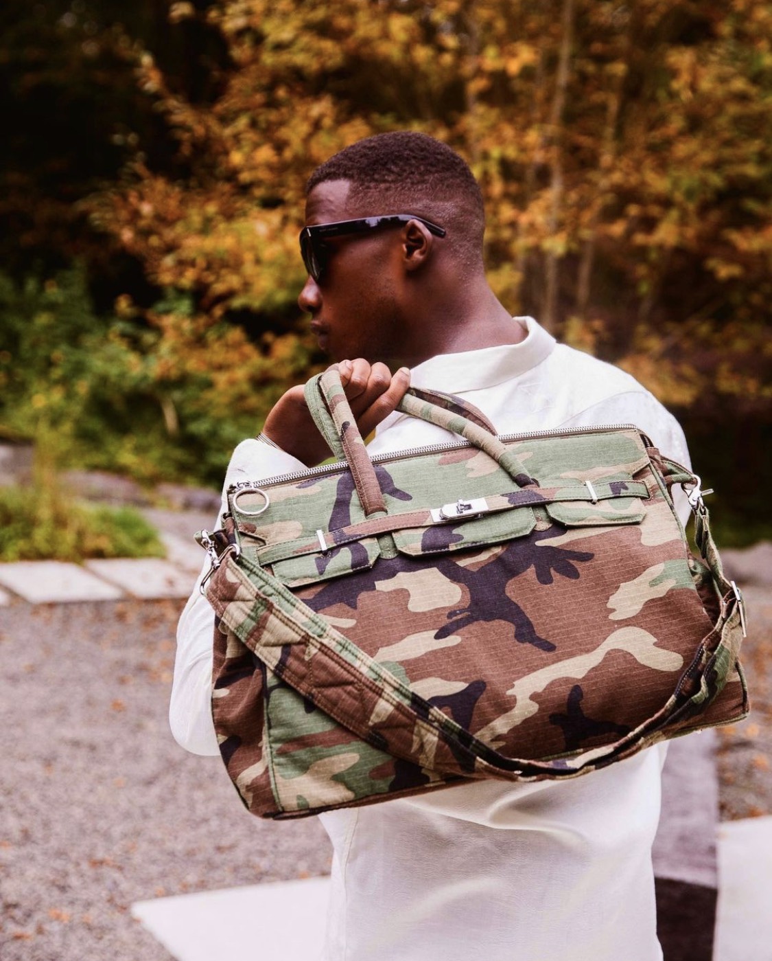 MLVINCE Flight 2way Shoulder Bag CAMO - ショルダーバッグ