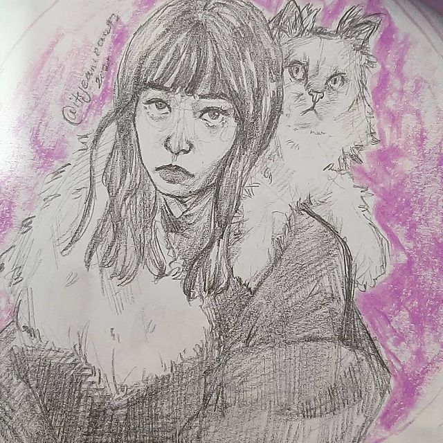 JeanXiaoxi's tweet photo. First time drawing a cat!🐱

-

got my reference here 👇 
https://t.co/C3WKSmu7wa

_

#Repost #ArtistOnTwitter #artistsontwitter #artistoninstagram #drawing #artph #traditionalart https://t.co/EcdFshhHUy