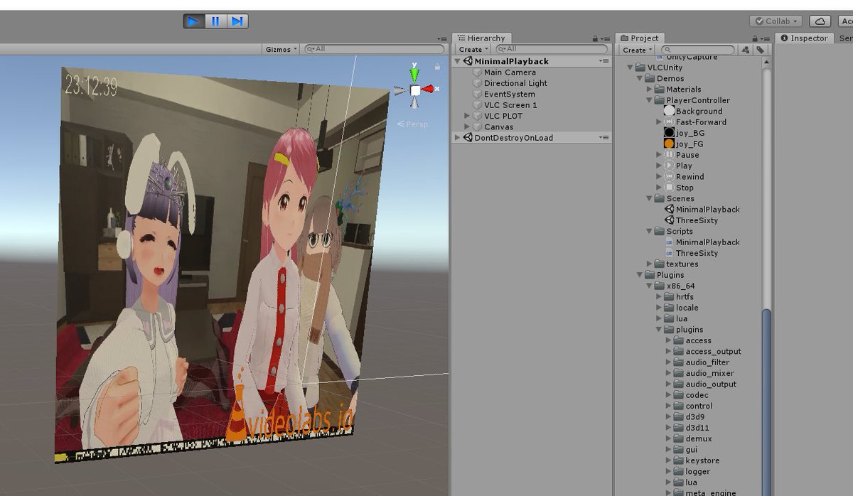 ドコカノうさぎ Gamevket公認配信者 Cluster大加速祭 Viveアンバサダー V Twitter Vlc For Unity Windows 60 のトライアル版 Lgplライセンス もためしてみたぴょん アーカイブ済みの生配信はminimalplayback Csのurlを変えたら再生できた 生配信については