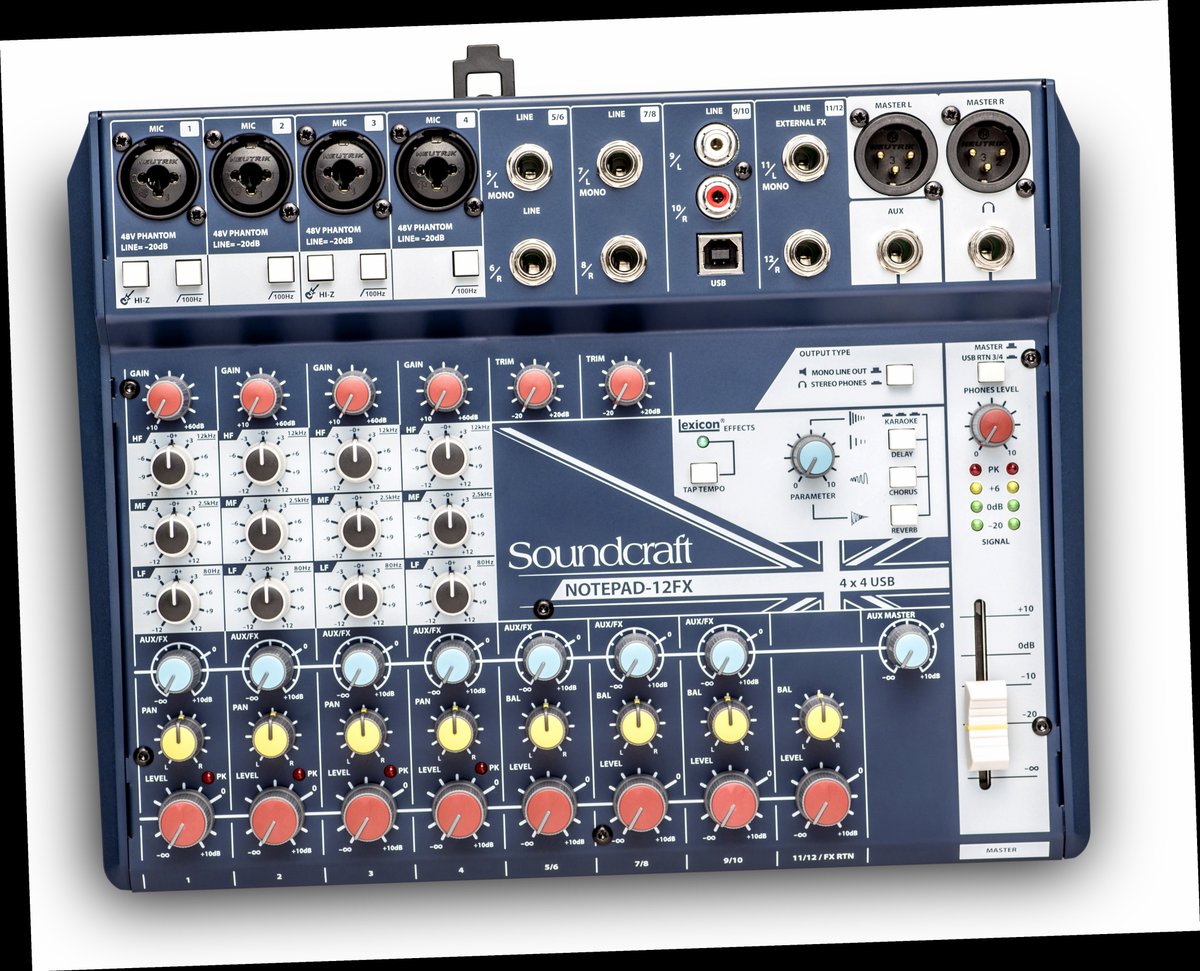 Soundcraft notepad 12fx driver download twitter