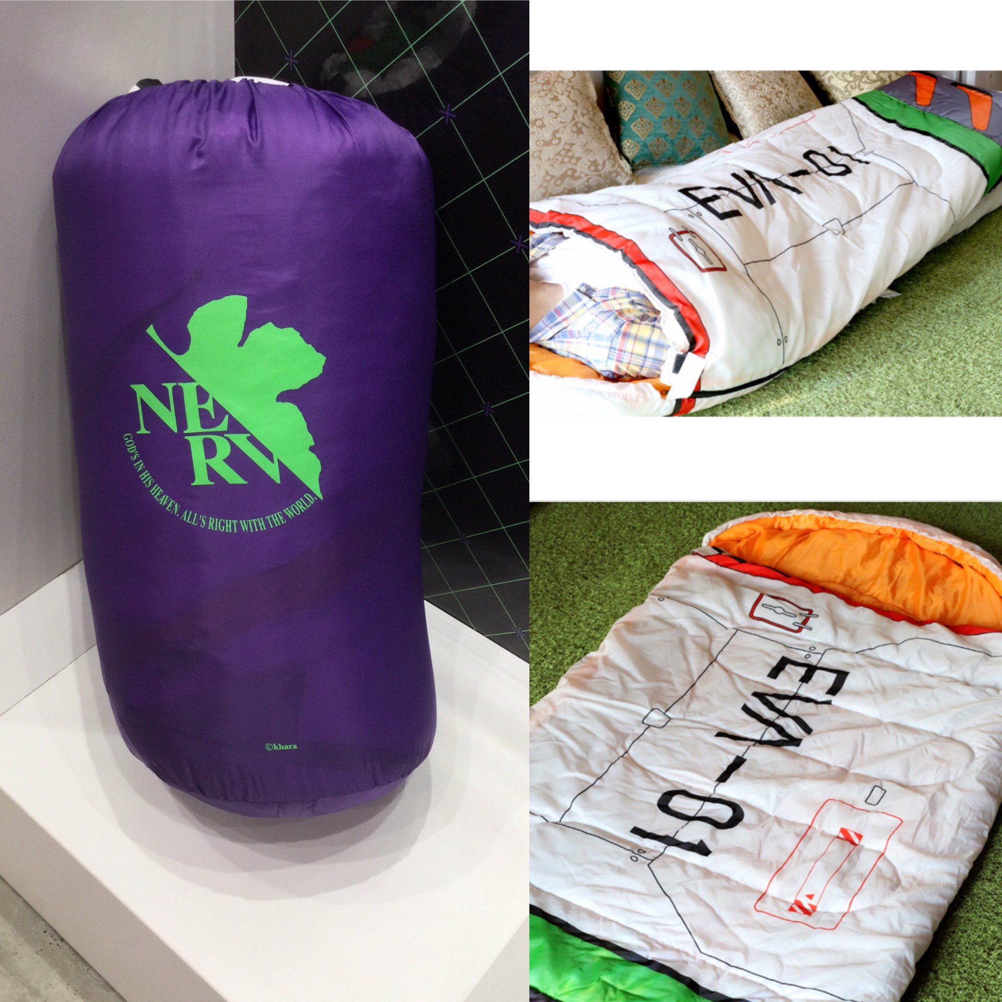 希少】 EVANGELION STORE オリジナル エントリープラグ風寝袋