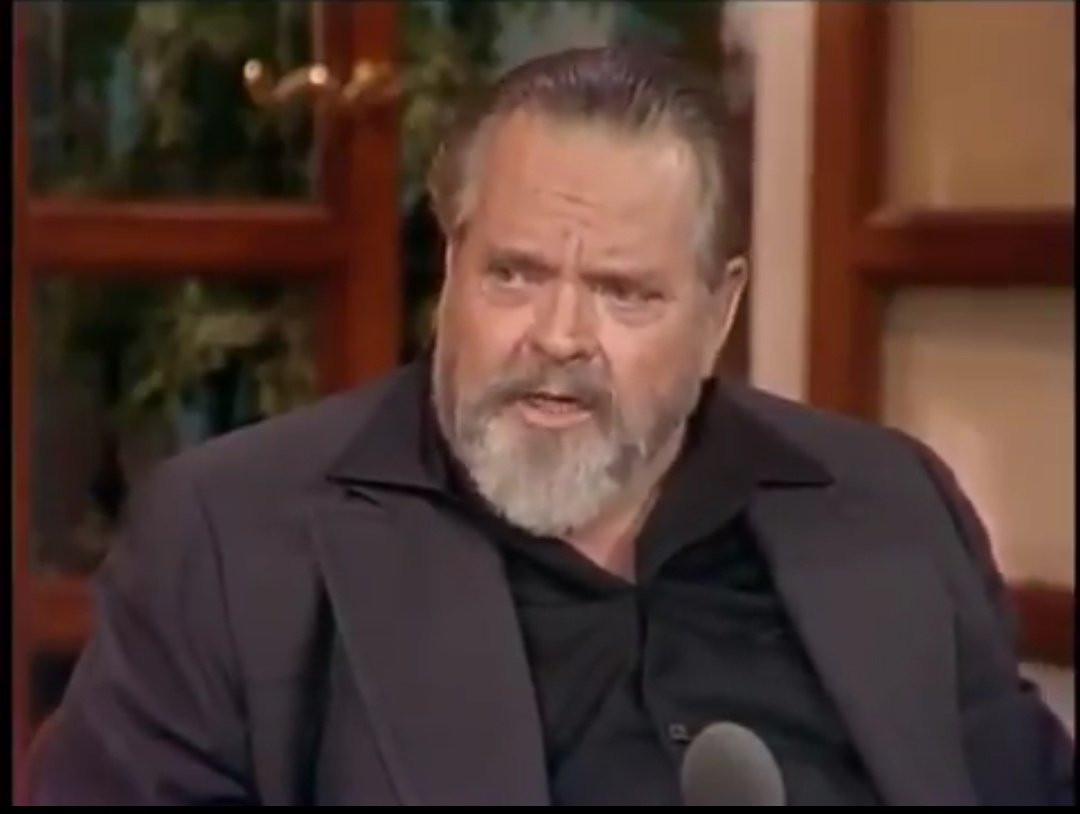 WELLES: "Gotta catch em all." The young must tame animal urges, idle hands, etcetera. And bitter tragedy follows: at the end of his monastic pilgrimage, the tamer returns to visit his mother, yet her voice has become a vacant echo: "all boys leave home someday. It says so on TV."