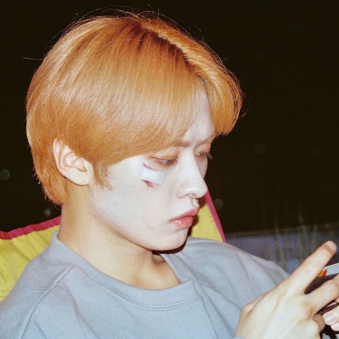 — lee minho ; orange 