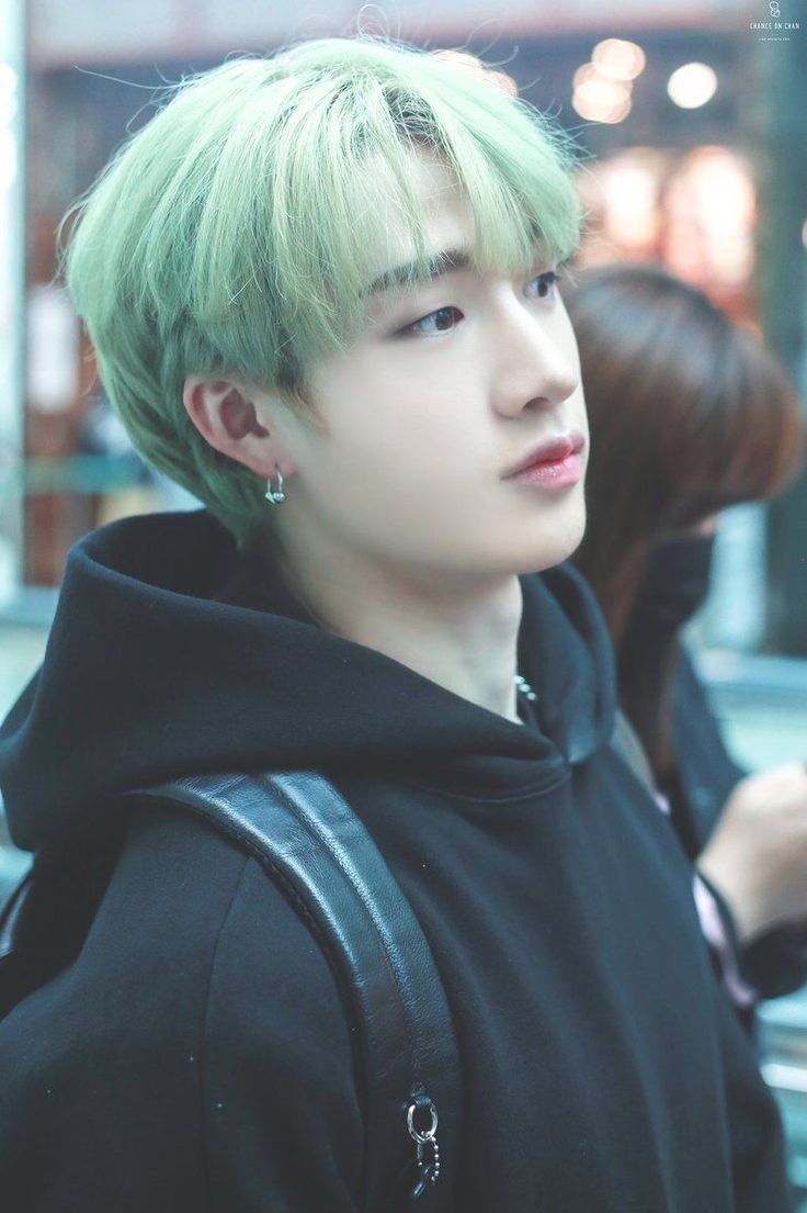 — bang chan ; green 