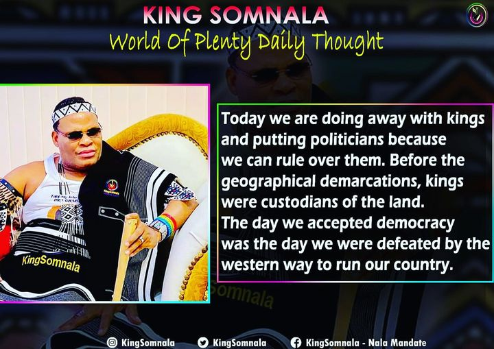 PeacemakerKwand's tweet photo. #KingSomnala https://t.co/g44BgxJhT8