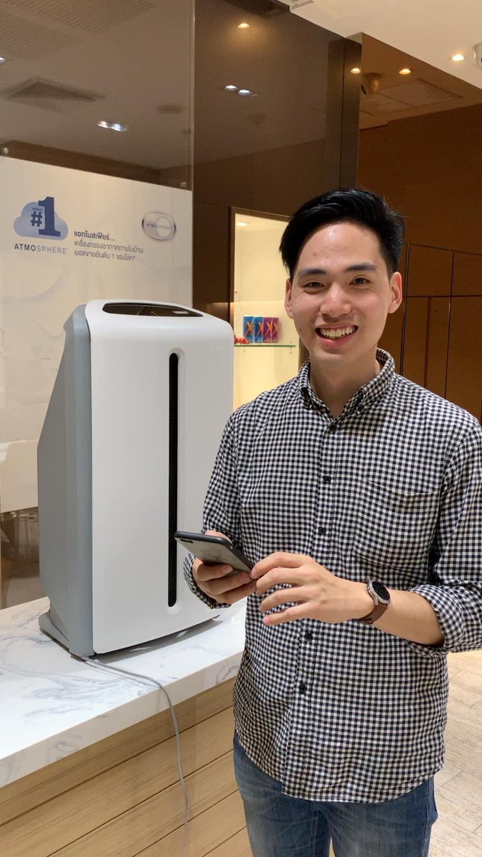 Gumponpst's tweet photo. #เครื่องกรองอากาศ #AtmosphereSky
กรองไวรัสโควิด + PM 2.5 ได้สบายๆ 

#ฝุ่น #ฝupm25 #pm25 #ฝุ่นละออง
#ฝุ่นกรุงเทพ #atmosphere #atm #atmosbangkok
#atmosphereamway #amwayairpurifier
#airpurifier #atmospheredrive
#amwaycreatorsth #amway #amwaythailand
#covid19 #virus #เครื่องกรอง https://t.co/Ff3l4iN0Zu