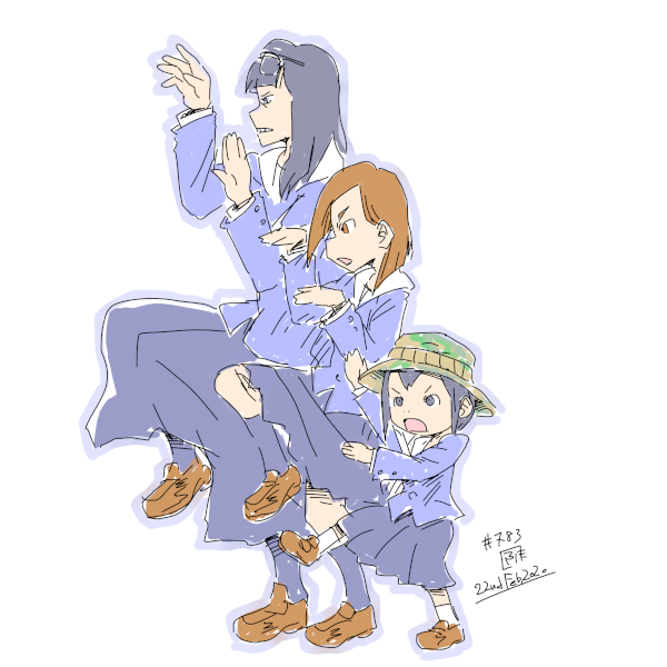 #これを見た人は3人組の画像を貼れ 