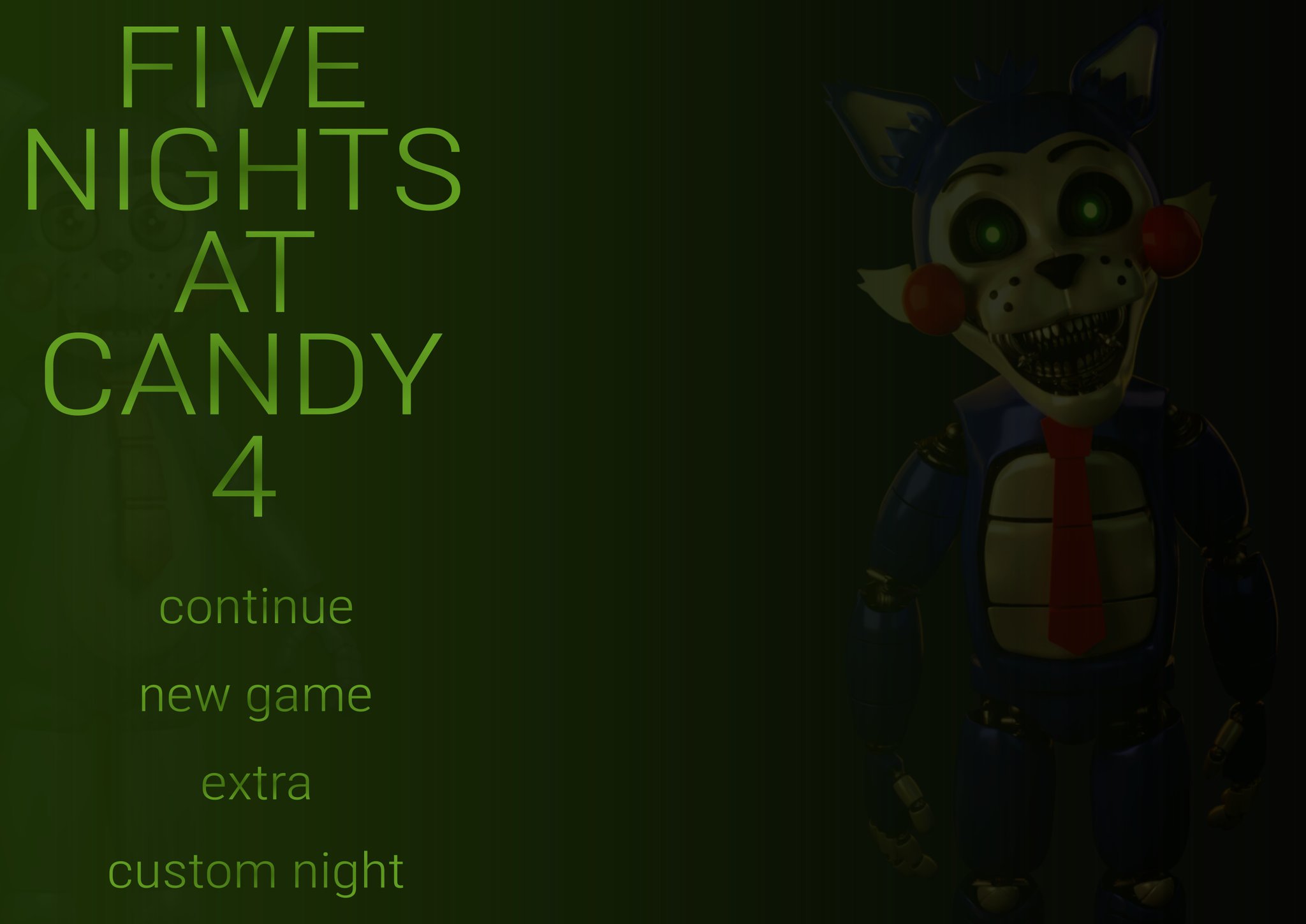 Liam Songer on X: Here my guess what FIVE NIGHTS AT CANDY 4 titles screen  will look like Not official #fazbearfanverse #Fnac #candythecat #FNAF   / X