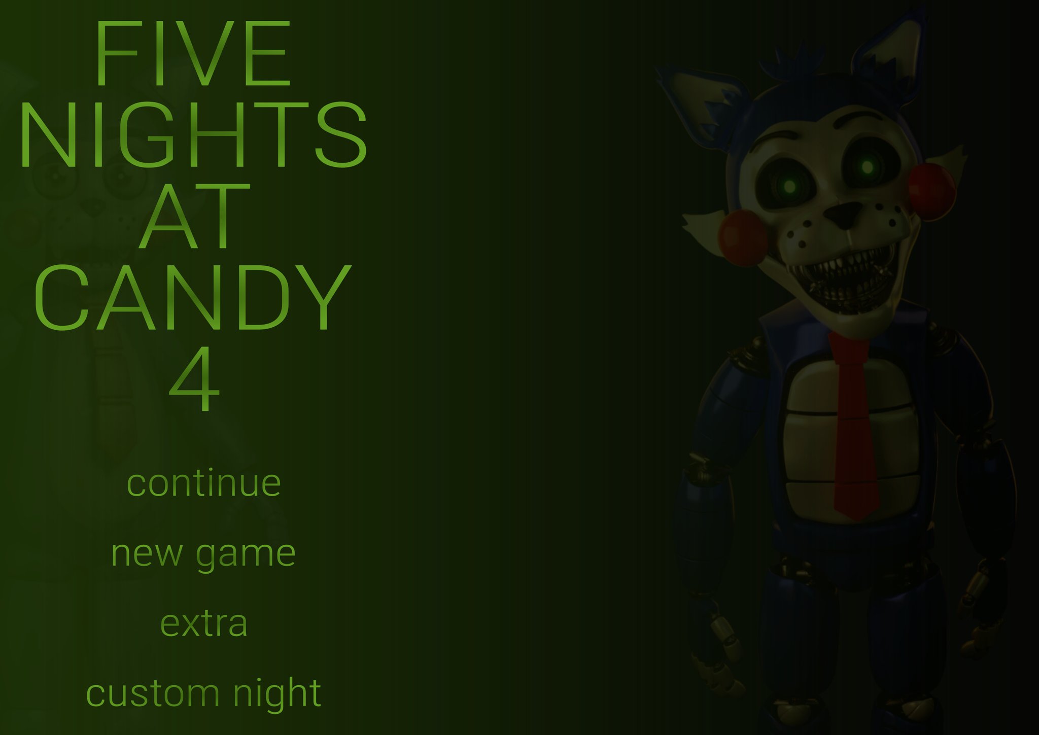 Five nights at Candy's 4 unofficcial(fan game)/Version para Android  Cancelado(informacion) 