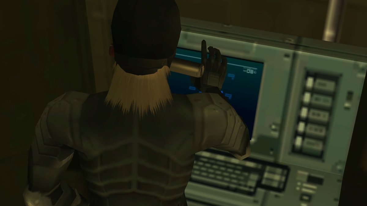 At first, MGS2 calls attention to the nodes. When you start the Plant chapter, you're forced to activate the first node. There's no way around it.