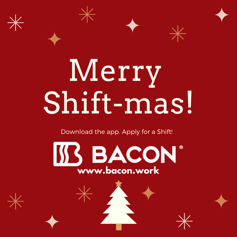 BaconWork's tweet image. Looking to make some extra 💵  this season? 

1️⃣  Download the Bacon App in the Google/Apple store 
2️⃣   Fill out a profile \
3️⃣  Look/apply for a shift! 

For info on how you can bring home the 🥓  go to bacon.work 

#utahjobs #madisonjobs #boisejobs #dallasjobs