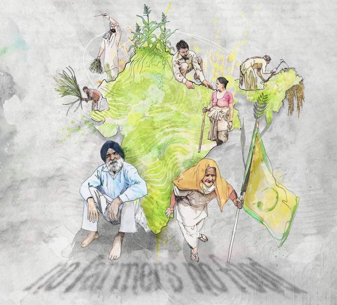 MPR7379's tweet photo. People are united looking for justice #SupremeCourtStand4Farmers🙏 https://t.co/XQw2QTJ7ph