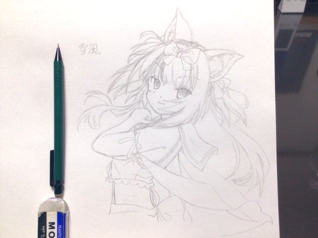 アズレン 崇めよ 雪風さまなのだ 雪風 アズレン アズールレーン 落書き ら 真オーゼ 描け 鉄拳 ロケットペンシル の漫画