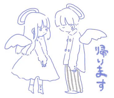 LINEスタンプ作ろうかなと思ってます?今線画をたくさん描いてるところ?#みんなで楽しむTwitter展覧会#芸術の輪 #LINEスタンプ#illustration 