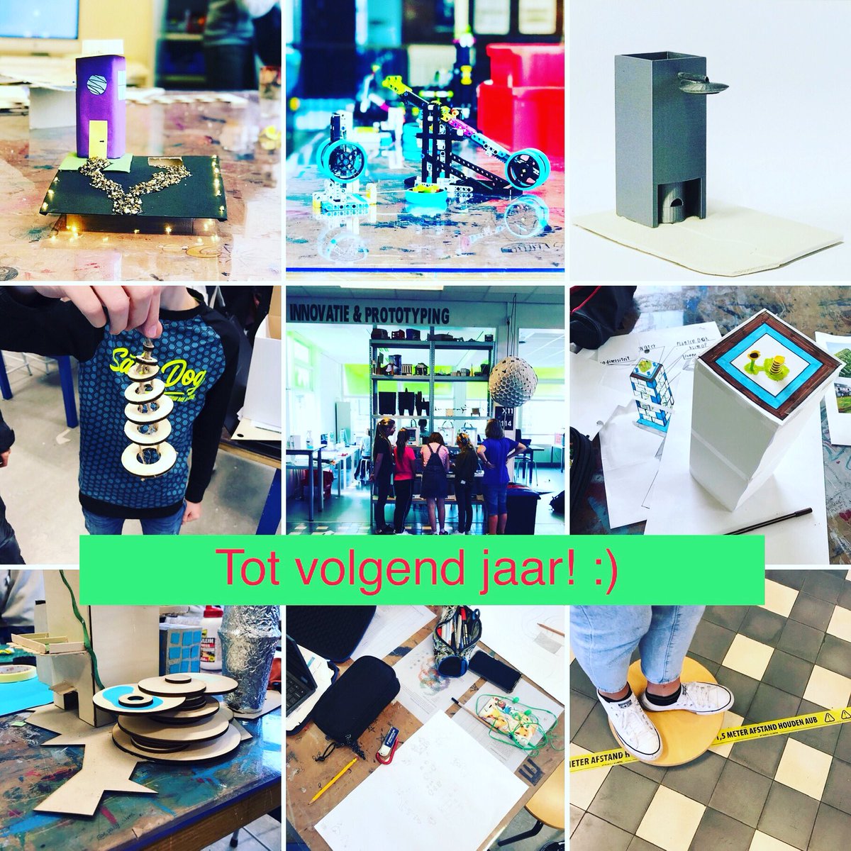 We hopen iedereen weer snel fysiek in het lab te kunnen gaan zien na deze lockdown. Gekke  periode. Ons motto is blijf vooral ontdekken, oplossen, maken, testen en delen. Fijne feestdagen en gezond 2021....#watgajijthuisallemaalmaken #makered