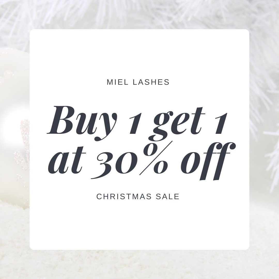 MielLashess's tweet photo. Don’t miss out on this sale ✨ https://t.co/jBfab0hylF
