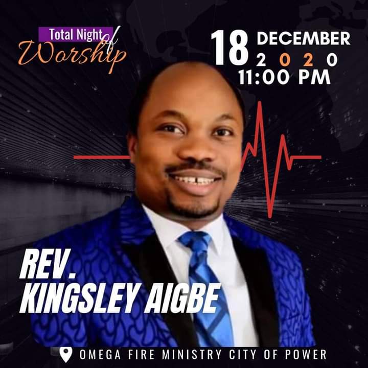 RevKAigbe's tweet photo. It’s 1, 2, days to #Totalnightofworship2020 and we can’t wait to have you join us and God’s people all over the world in worship and praise at #TNW2020. https://t.co/vuVfVZTSv1