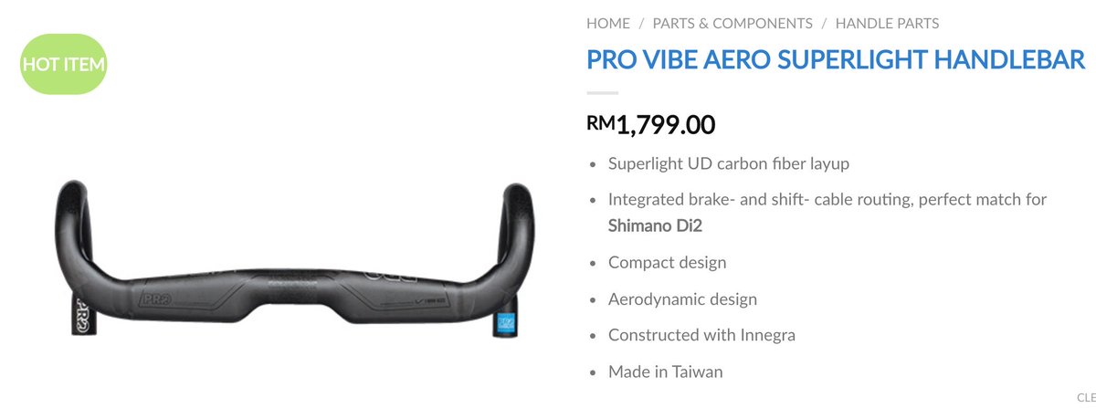 Masalahnya banyak yang jual asing-asing. Komponen macam shifters, crankarms, drivetrains, gearing dll boleh pilih dari murah sampai mahal. Pastu ada banyak jenis frame (steel, titanium, aluminum, carbon fiber). Goal : Cari paling ringan.Harga frame basikal RM15k tu biasa.